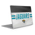 NFL Jacksonville Jaguars White Striped Surface Book 2 15in Skin