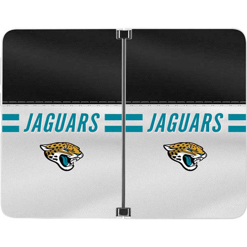 NFL Jacksonville Jaguars White Striped Surface Duo Skin