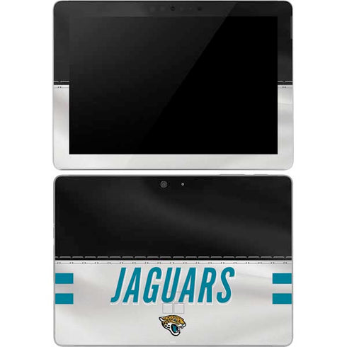 NFL Jacksonville Jaguars White Striped Surface Go Skin