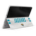 NFL Jacksonville Jaguars White Striped Surface Go Skin