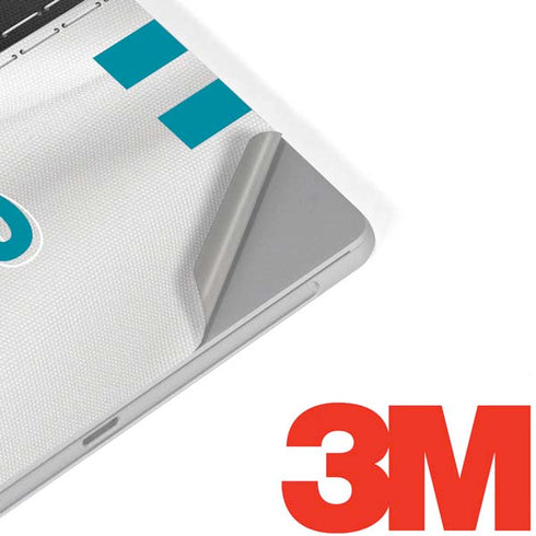 NFL Jacksonville Jaguars White Striped Surface Go Skin