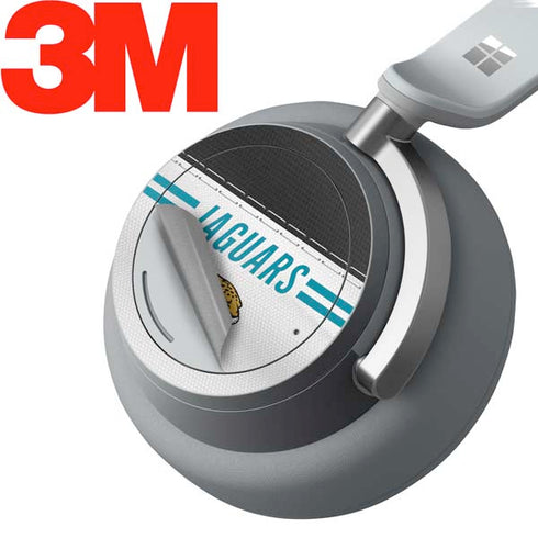 NFL Jacksonville Jaguars White Striped Surface Headphones Skin