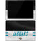 NFL Jacksonville Jaguars White Striped Surface Pro 7 Skin