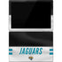 NFL Jacksonville Jaguars White Striped Surface Pro 7 Skin