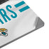 NFL Jacksonville Jaguars White Striped Universal Laptop 15in (12.2 x 8.8in) Skin