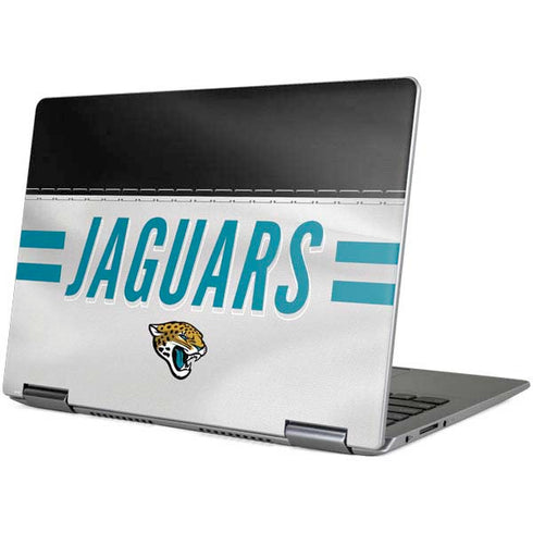 NFL Jacksonville Jaguars White Striped Yoga 710 14in Skin
