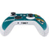 NFL Jacksonville Jaguars Teal Distressed Xbox Series S Controller Skin