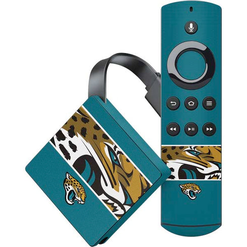 NFL Jacksonville Jaguars Zone Block Amazon Fire TV Skin