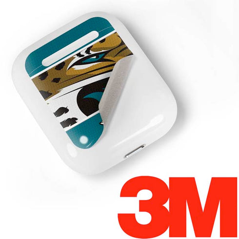 NFL Jacksonville Jaguars Zone Block Apple AirPods Skin
