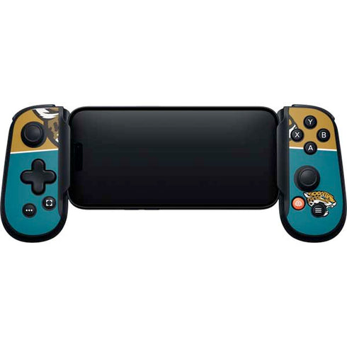 NFL Jacksonville Jaguars Zone Block Backbone One for iPhone Game Controller Skin