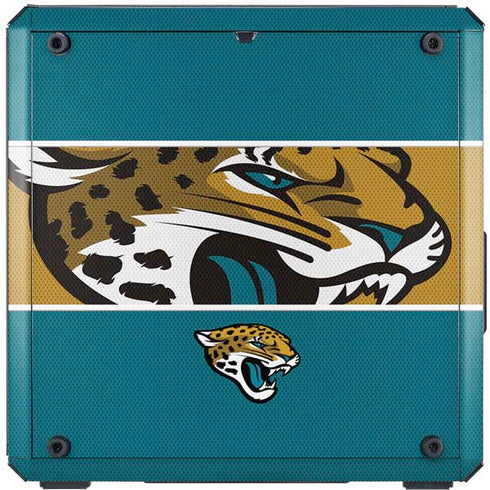 NFL Jacksonville Jaguars Zone Block Cooler Master MasterBox Q300L Mini Tower Skin