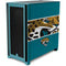 NFL Jacksonville Jaguars Zone Block Corsair 4000D Tempered Glass Mid-Tower ATX Case Skin