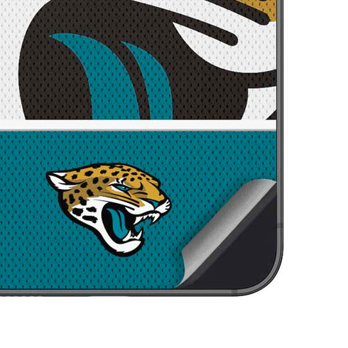 NFL Jacksonville Jaguars Zone Block Galaxy A14 5G Skin