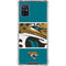 NFL Jacksonville Jaguars Zone Block Galaxy A51 5G Clear Case