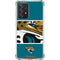 NFL Jacksonville Jaguars Zone Block Galaxy A52 5G Clear Case