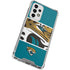 NFL Jacksonville Jaguars Zone Block Galaxy A53 5G Clear Case