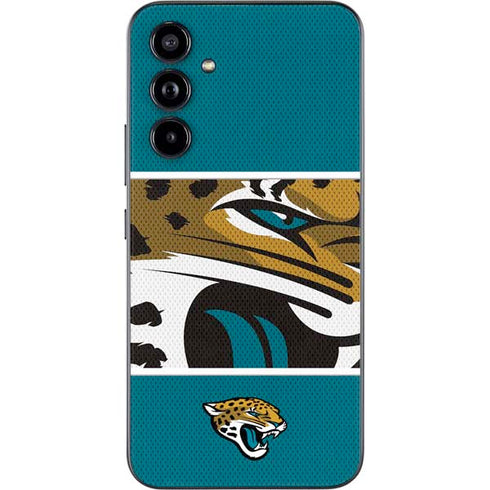 NFL Jacksonville Jaguars Zone Block Galaxy A54 5G Skin