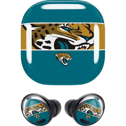 NFL Jacksonville Jaguars Zone Block Galaxy Buds Pro Skin