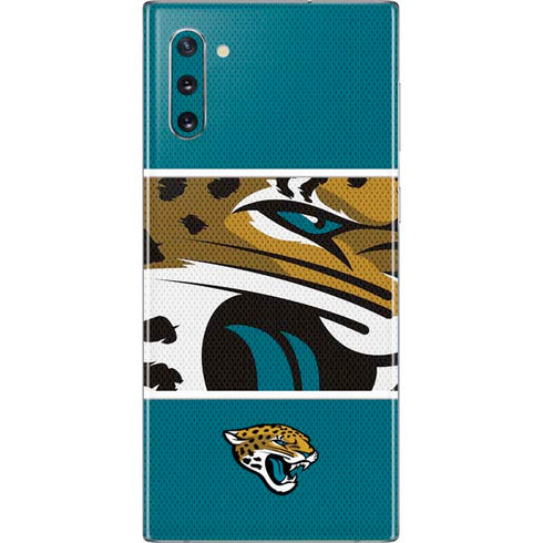 NFL Jacksonville Jaguars Zone Block Galaxy Note 10 Skin