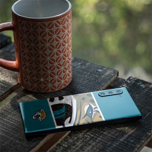 NFL Jacksonville Jaguars Zone Block Galaxy Note 10 Skin