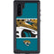 NFL Jacksonville Jaguars Zone Block Galaxy Note 10 Waterproof Case