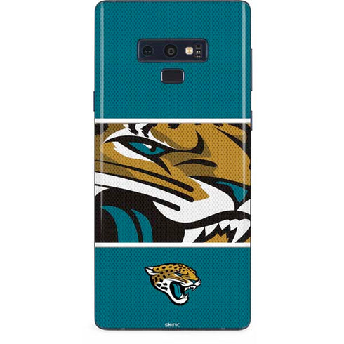 NFL Jacksonville Jaguars Zone Block Galaxy Note 9 Skin