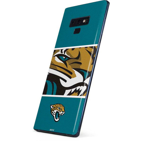 NFL Jacksonville Jaguars Zone Block Galaxy Note 9 Skin