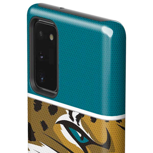 NFL Jacksonville Jaguars Zone Block Galaxy Note20 5G Pro Case