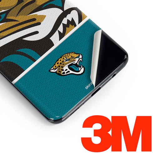 NFL Jacksonville Jaguars Zone Block Galaxy S10 Skin