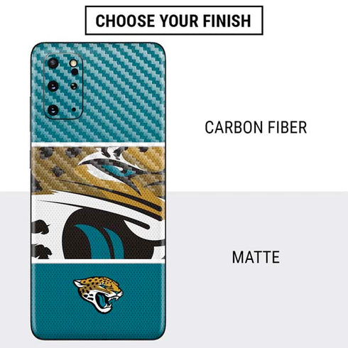 NFL Jacksonville Jaguars Zone Block Galaxy S20 Plus Skin