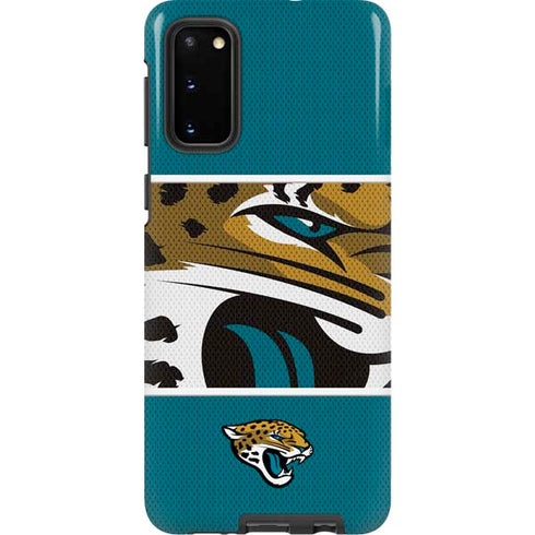 NFL Jacksonville Jaguars Zone Block Galaxy S20 Pro Case