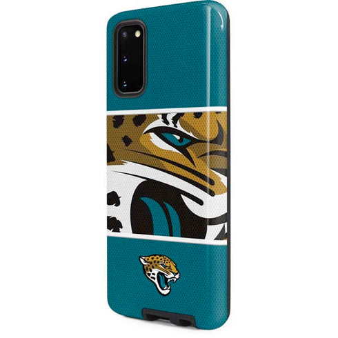 NFL Jacksonville Jaguars Zone Block Galaxy S20 Pro Case