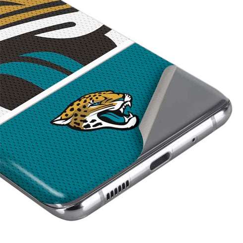 NFL Jacksonville Jaguars Zone Block Galaxy S20 Skin