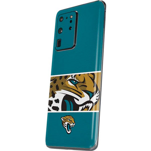 NFL Jacksonville Jaguars Zone Block Galaxy S20 Ultra 5G Skin