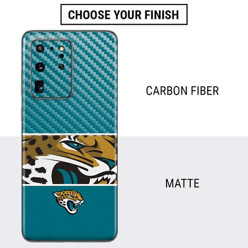 NFL Jacksonville Jaguars Zone Block Galaxy S20 Ultra 5G Skin