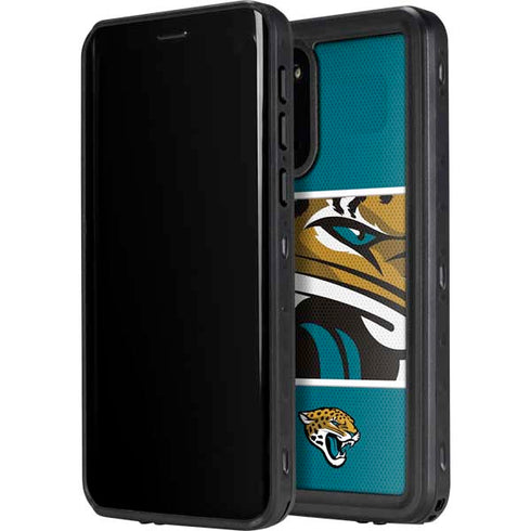 NFL Jacksonville Jaguars Zone Block Galaxy S20 Waterproof Case