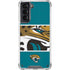 NFL Jacksonville Jaguars Zone Block Galaxy S21 5G Clear Case