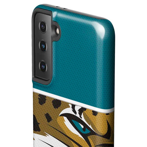 NFL Jacksonville Jaguars Zone Block Galaxy S21 Plus 5G Pro Case