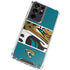 NFL Jacksonville Jaguars Zone Block Galaxy S21 Ultra 5G Clear Case