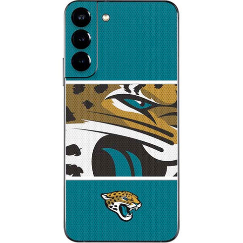 NFL Jacksonville Jaguars Zone Block Galaxy S22 Plus Skin