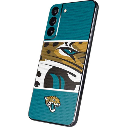 NFL Jacksonville Jaguars Zone Block Galaxy S22 Plus Skin