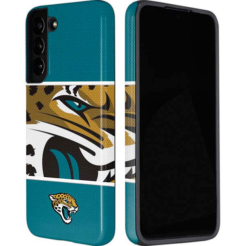 NFL Jacksonville Jaguars Zone Block Galaxy S22 Pro Case