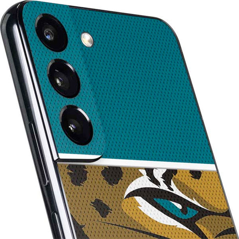 NFL Jacksonville Jaguars Zone Block Galaxy S22 Skin
