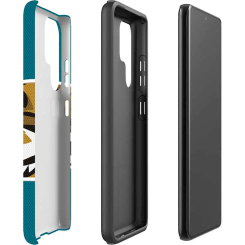 NFL Jacksonville Jaguars Zone Block Galaxy S22 Ultra Pro Case