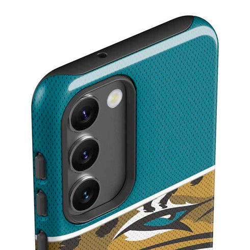 NFL Jacksonville Jaguars Zone Block Galaxy S23 Plus Pro Case