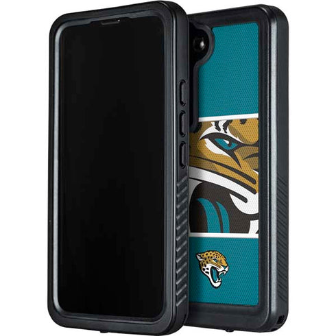 NFL Jacksonville Jaguars Zone Block Galaxy S23 Waterproof Case