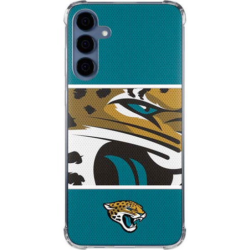 NFL Jacksonville Jaguars Zone Block Galaxy S24 Clear Case