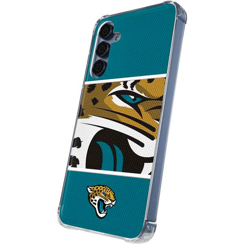 NFL Jacksonville Jaguars Zone Block Galaxy S24 Clear Case