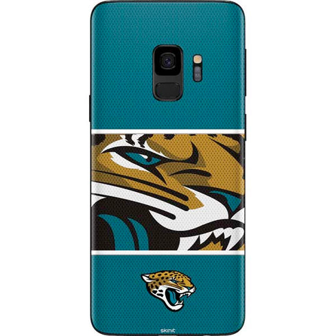 NFL Jacksonville Jaguars Zone Block Galaxy S9 Skin
