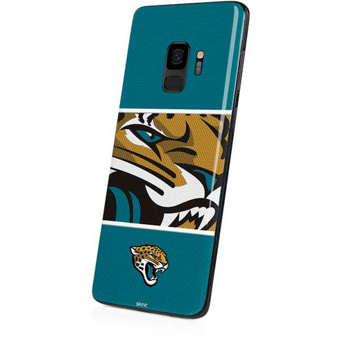 NFL Jacksonville Jaguars Zone Block Galaxy S9 Skin